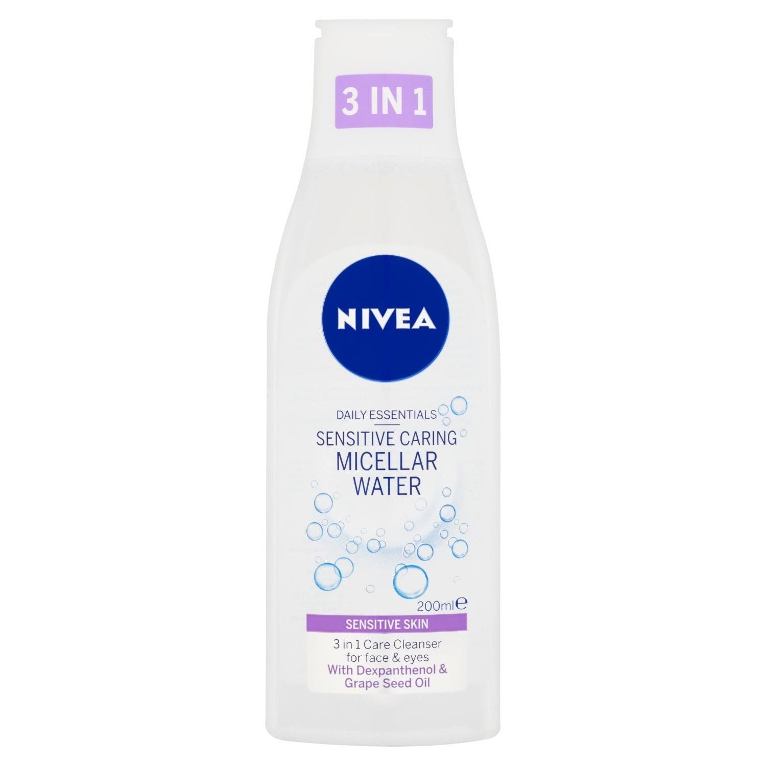 Nivea Daily Essentials Sensitive 3-in-1 Micellar Cleansing Water 200ml