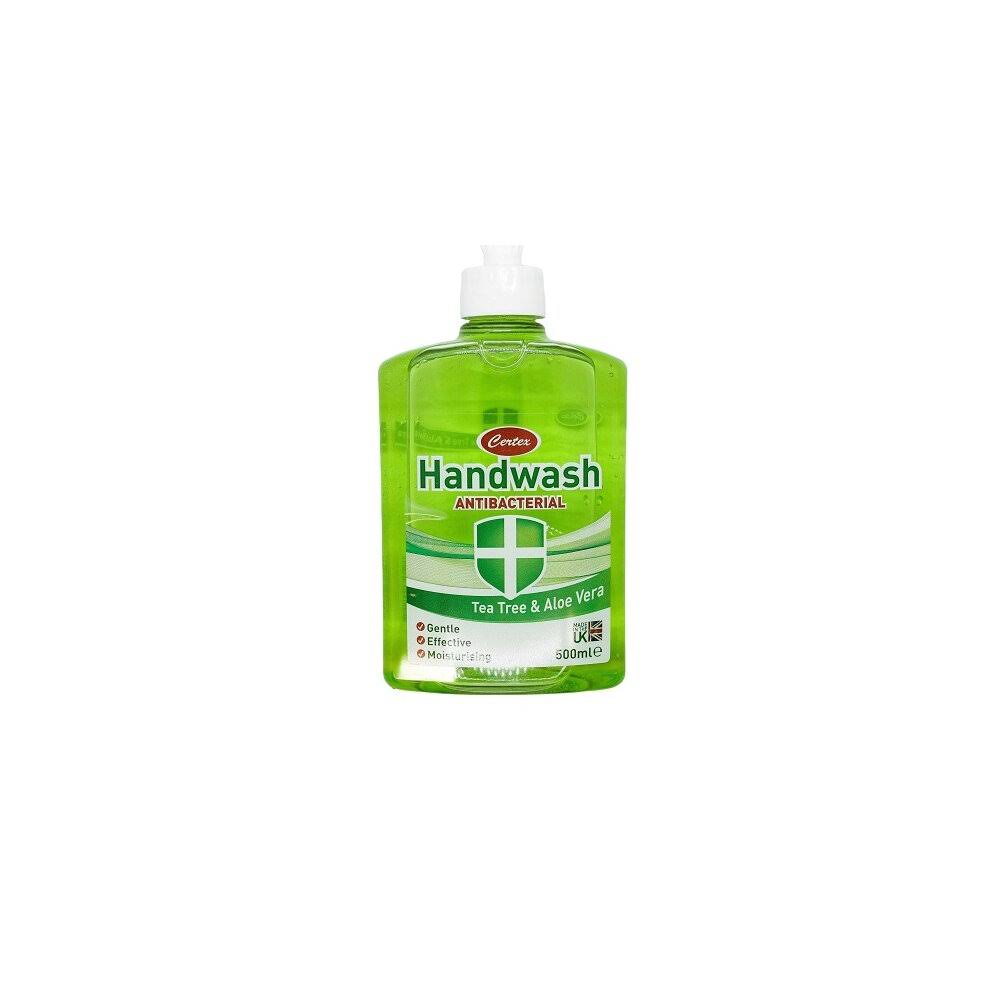 Certex Antibacterial Handwash 500ml Tea Tree & Aloe Vera Liquid Soap
