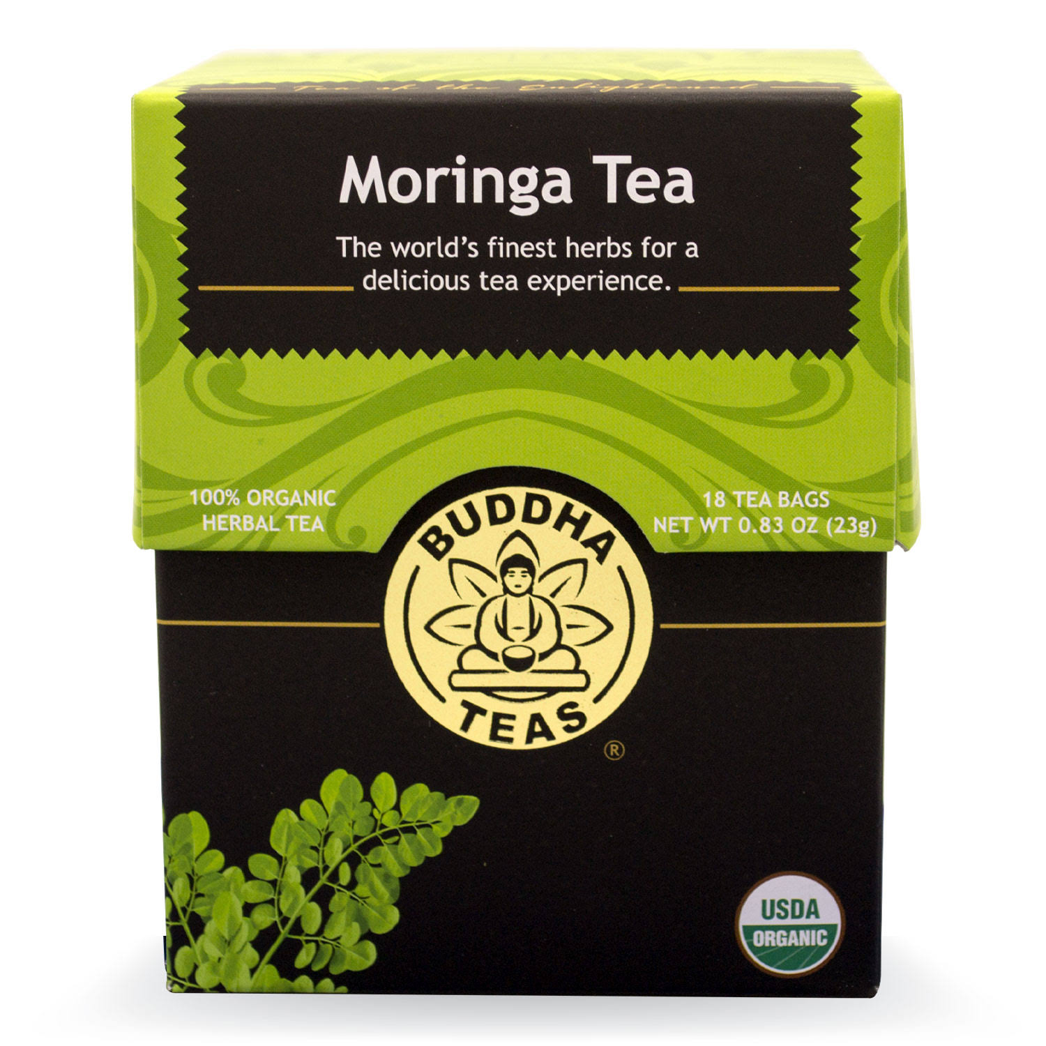 Buddha Teas Moringa Tea - 18 Tea Bags
