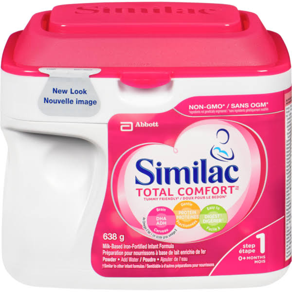 Similac Partially Broken Down Protein Infant Formula with Omega-3 and Omega-6 - 638g