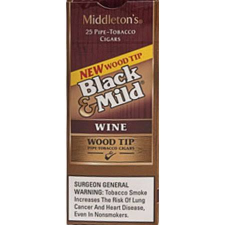 Black & Mild Cigar, Wood Tip, Wine