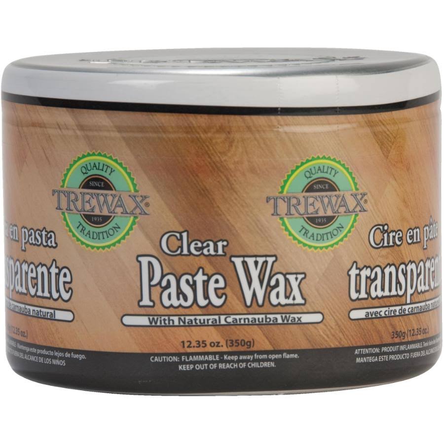 Trewax Clear Paste Wax - 350g