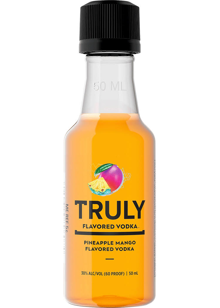 Truly Pineapple Mango Flavored Vodka - 50 ml