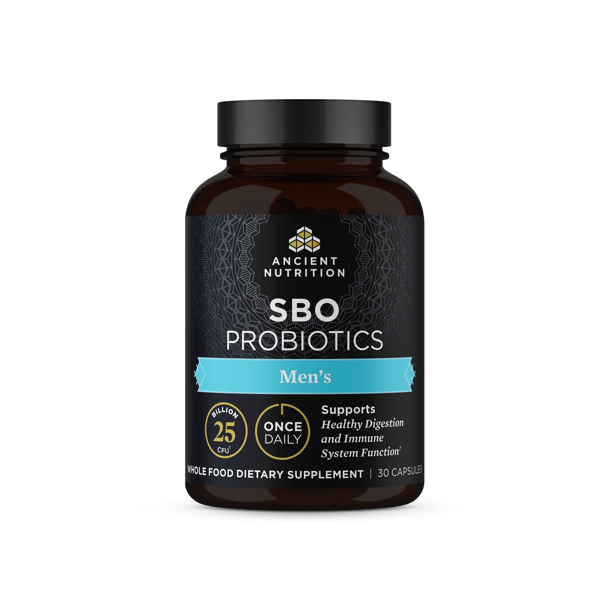Ancient Nutrition SBO Probiotics, Men's, Capsules - 30 capsules