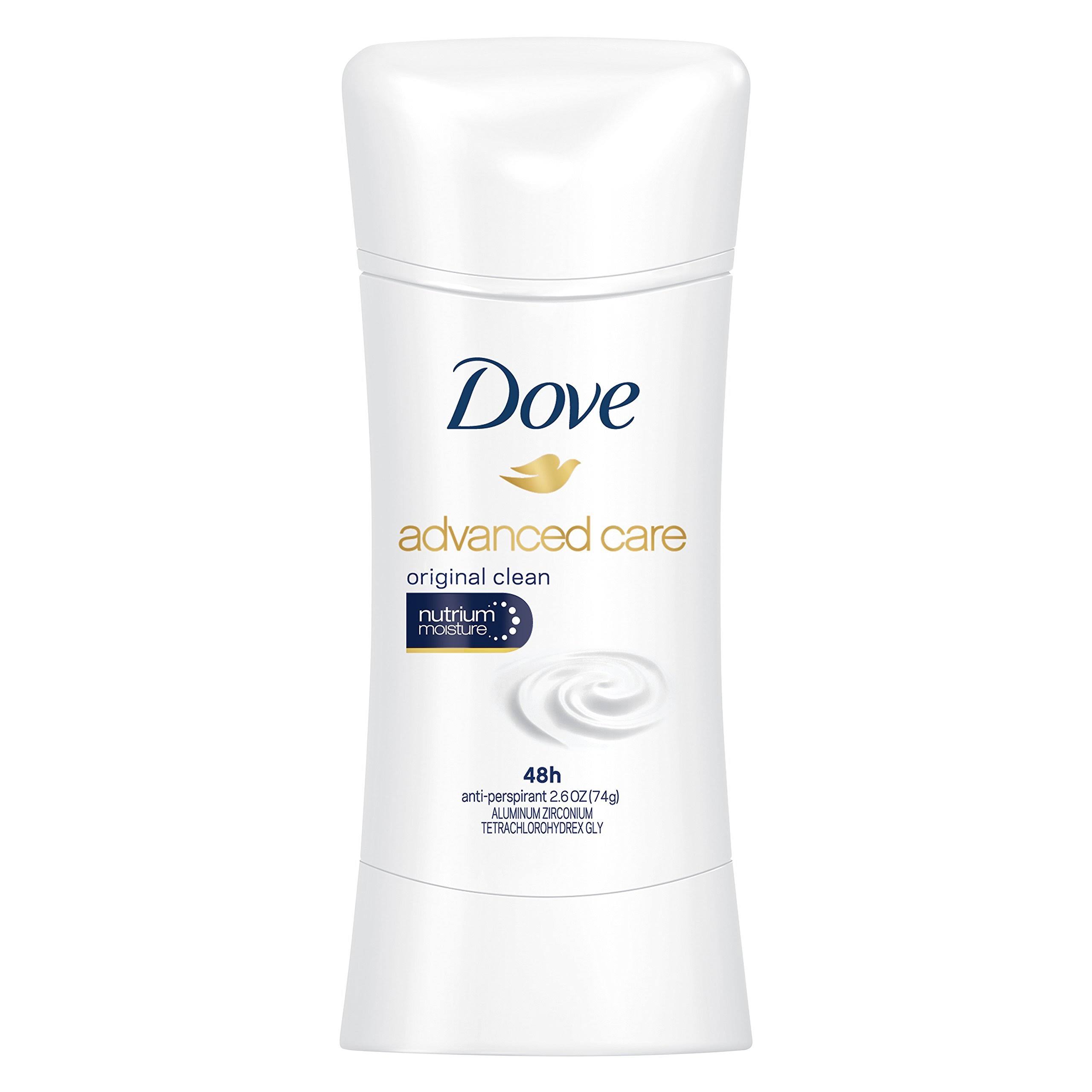 Dove Advanced Care Original Clean Antiperspirant Deodorant - 2.6oz