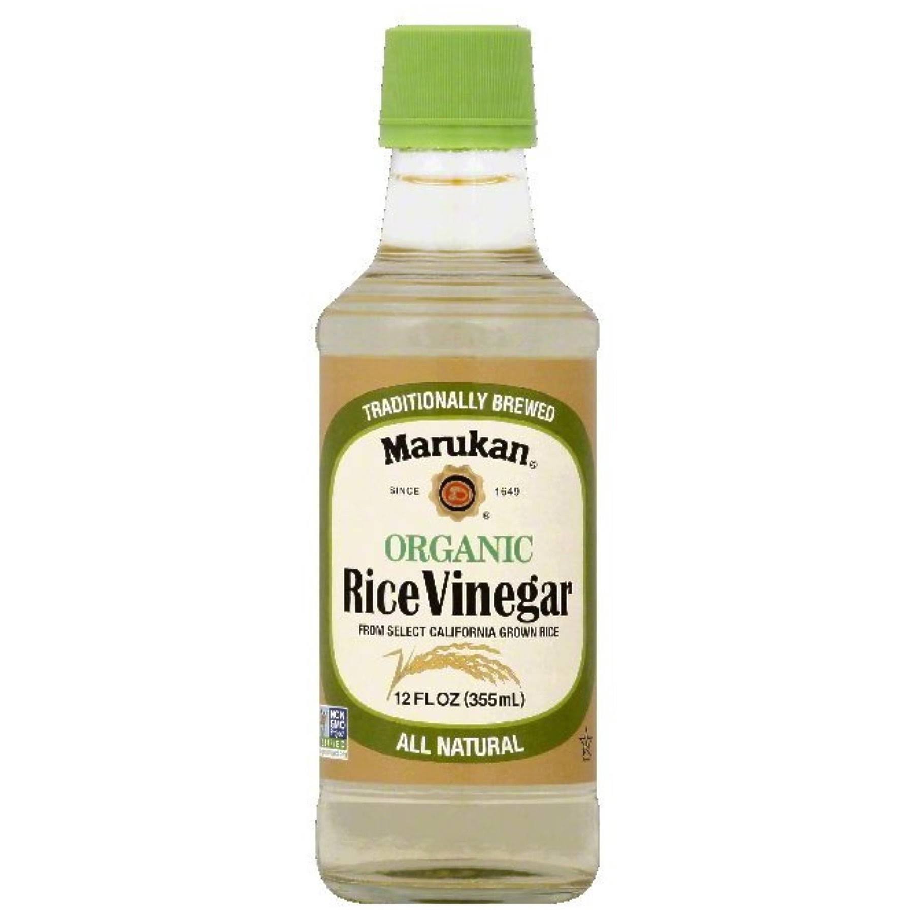 Marukan Rice Vinegar, Organic - 12 fl oz