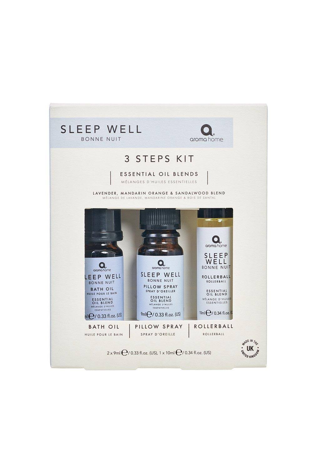 Sleep Well Pillow Spray, Rollerball & Bath Oil Set