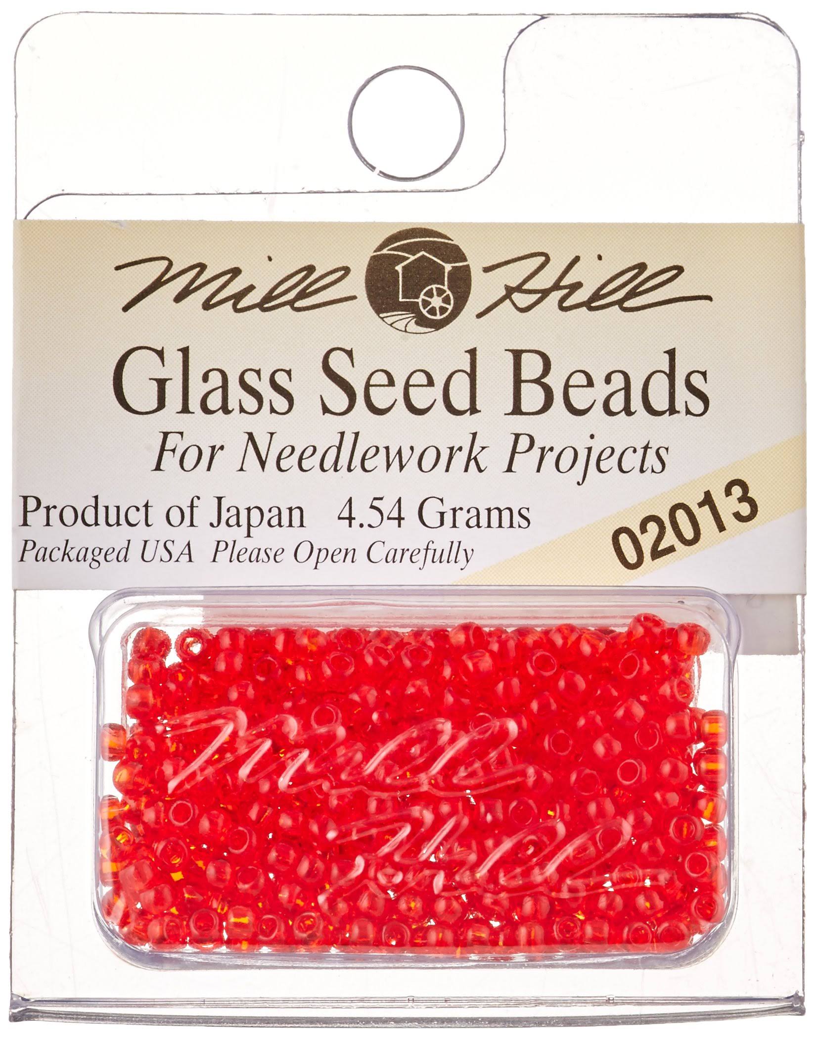 Mill Hill Glass Seed Beads / 02013 Red