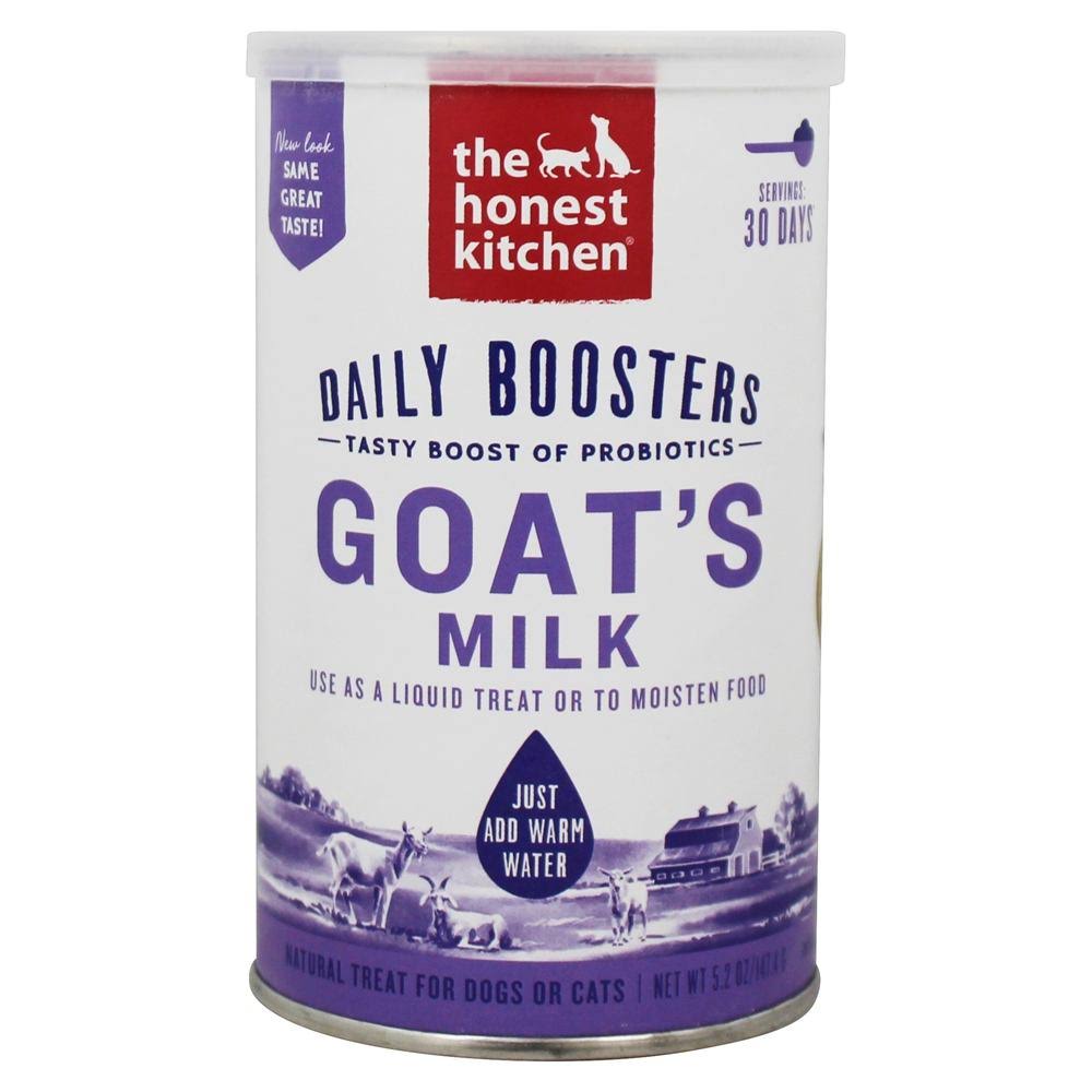 The Honest Kitchen Goat's Milk Probiotics Daily Booster Powder for Dogs & Cats 5.2 oz.
