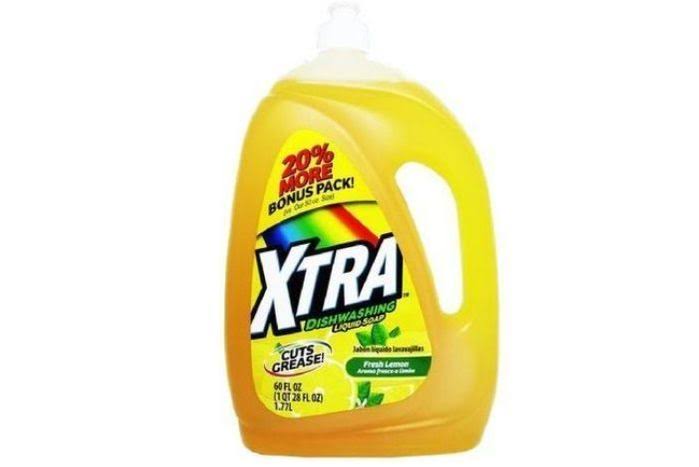 Xtra Fresh Lemon Diswashing Liquid Soap - 60 Ounces - Fine Fare - Delivered by Mercato