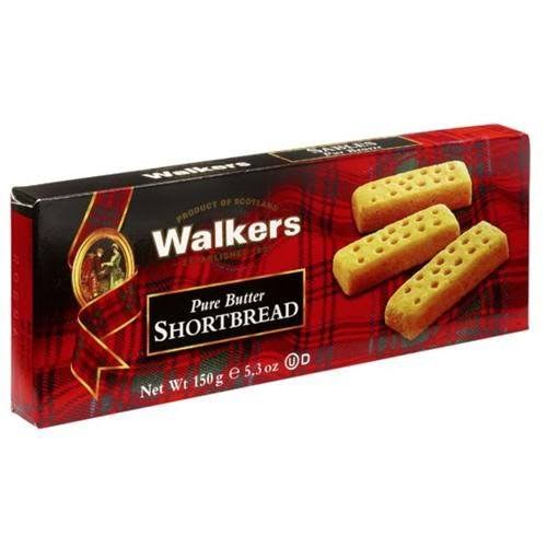 Walkers Pure Butter Shortbread Cookies - 150g