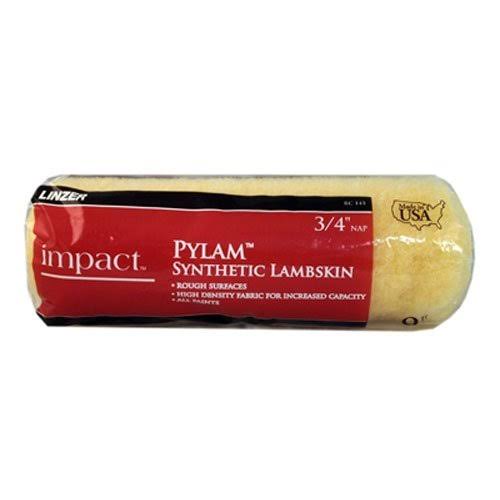 Linzer Pylam Paint Roller Cover, Synthetic Lambskin, 3/4 x 9-In.