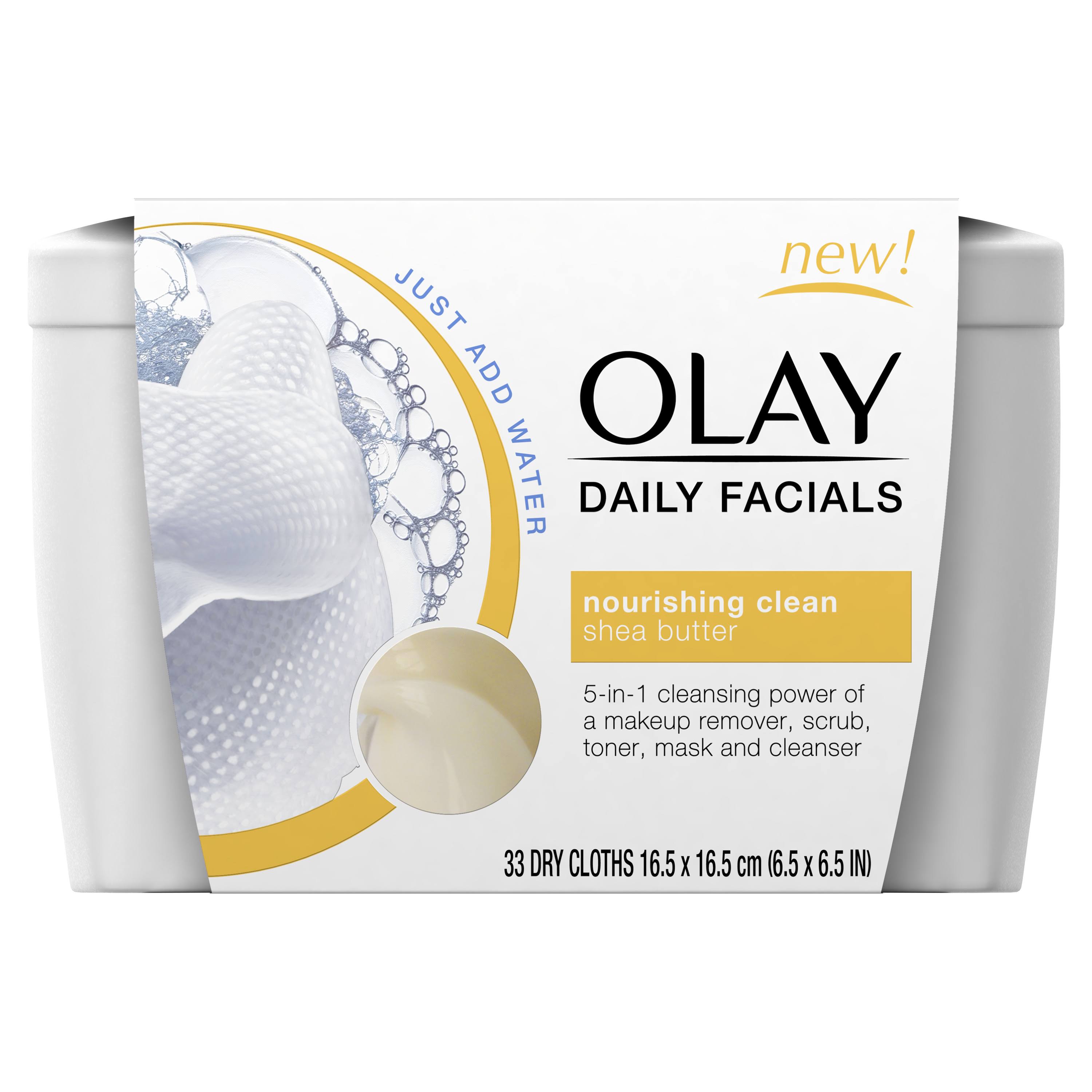 Olay Daily Facials Nourishing Clean Cleansing Cloths - 33ct