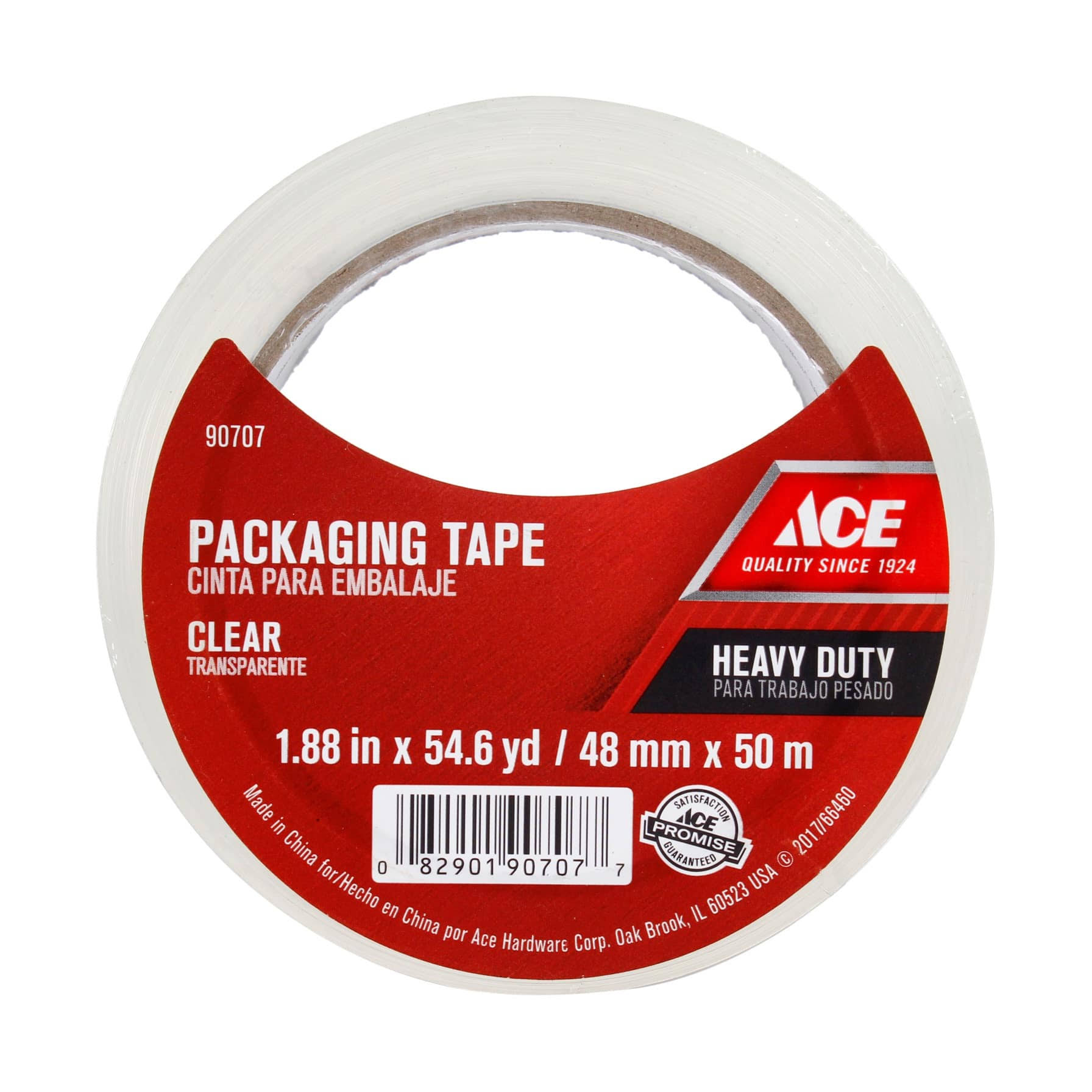 Ace 1.88 in. W x 54.6 yd. L Sealing Tape Clear