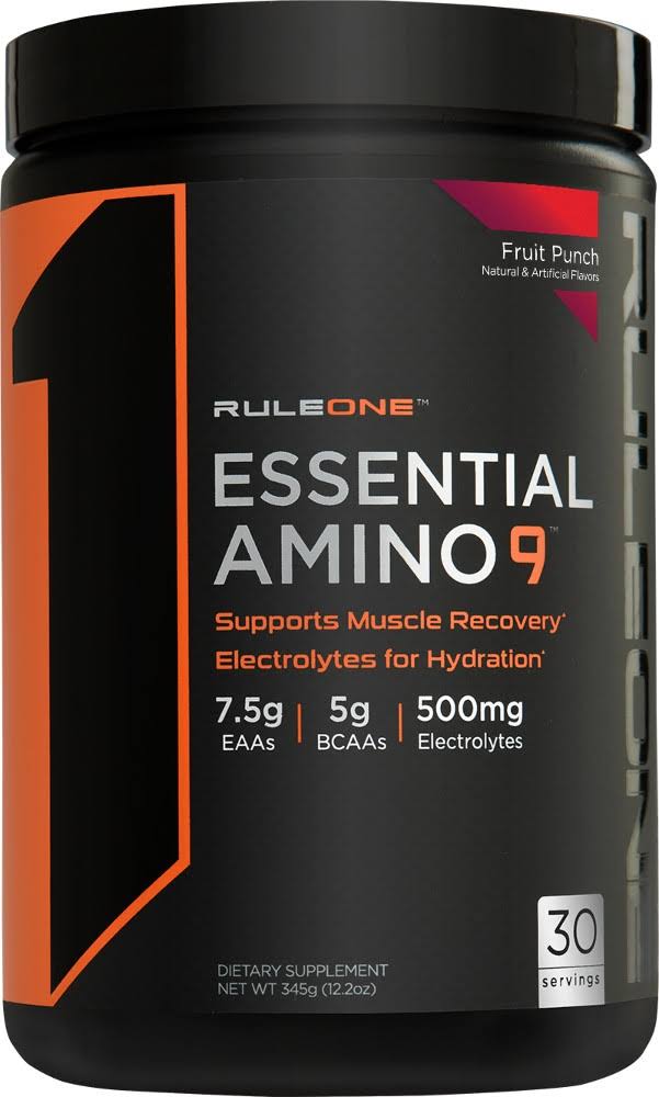 Rule One Essential Amino 9 Fruit Punch - 315 Grams