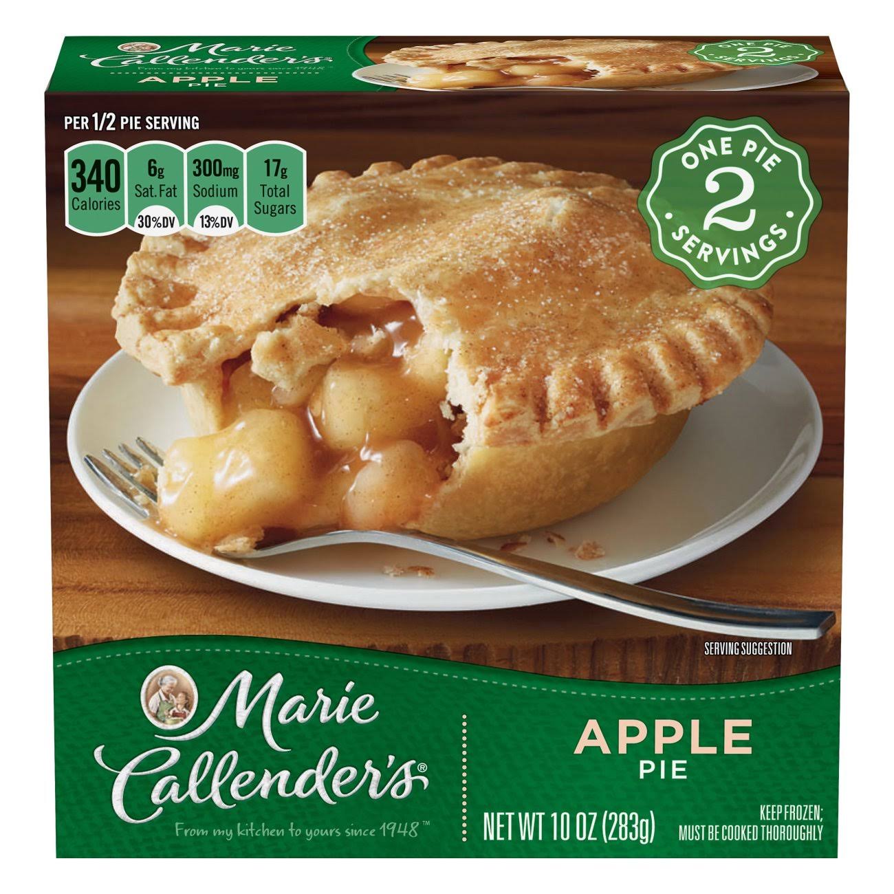 Marie Callender's Microwaveable Apple Pie - 283g