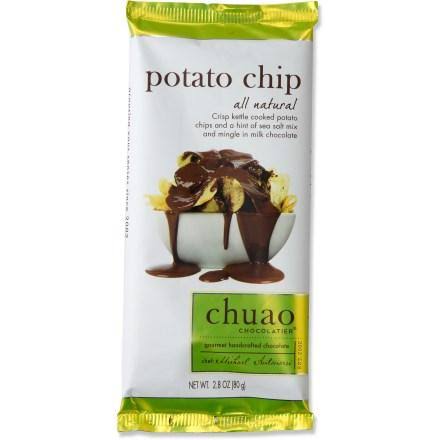 Chuao Chocolatier Potato Chip Chocolate Bar - 2.82oz
