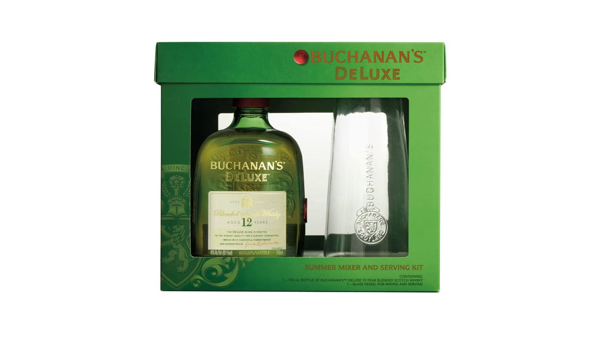 Buchanan's Deluxe Aged 12 Years Blended Scotch Whisky - 750 ml