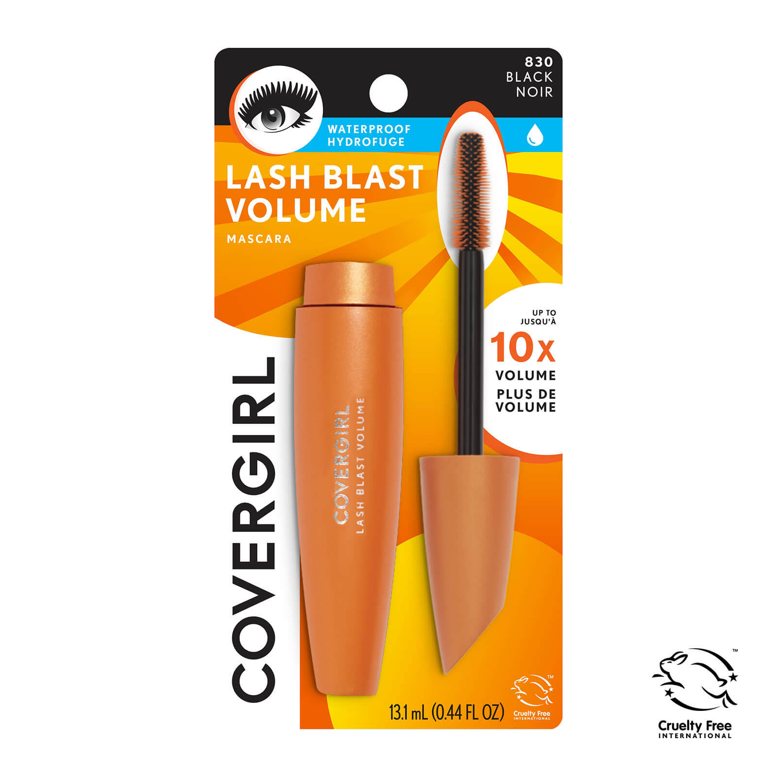 Covergirl Lashblast Volume Waterproof Mascara - 830 Black