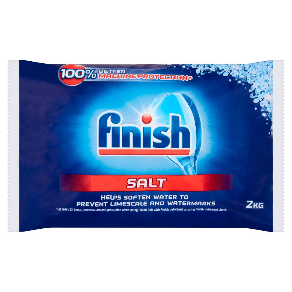 Finish - Softener - salt - bag - 2 kg