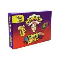 Warheads Chewy Cubes - 6 Assorted Flavors, 113g