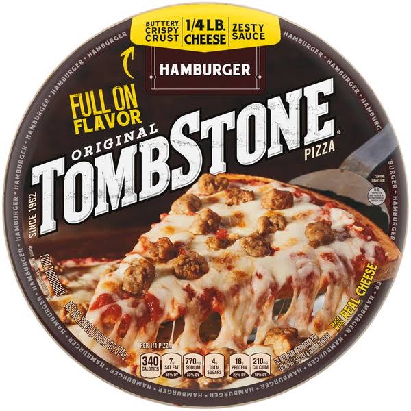 Tombstone Original Hamburger Frozen Pizza - 20.2 oz