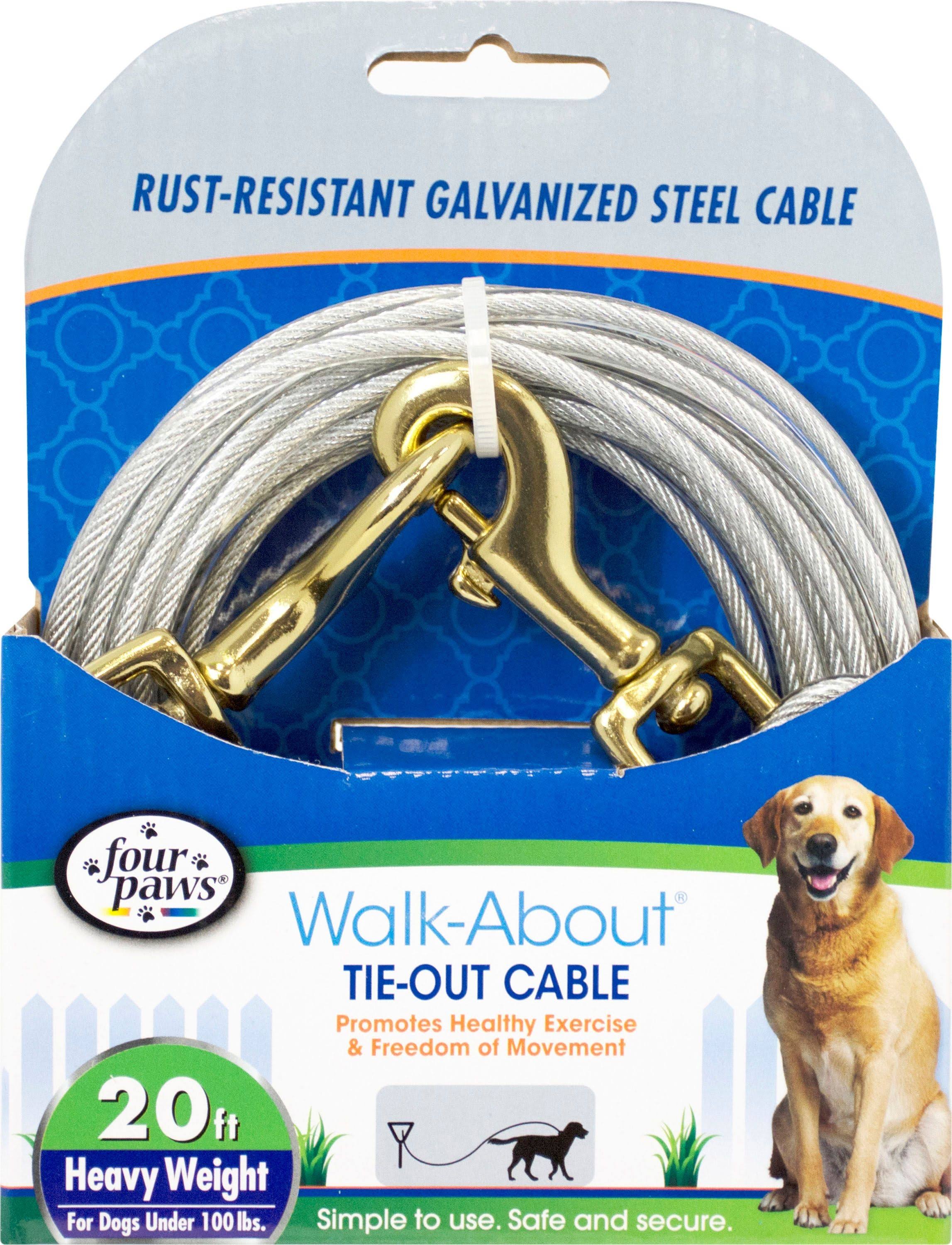 Four Paws Dog Tie Out Cable