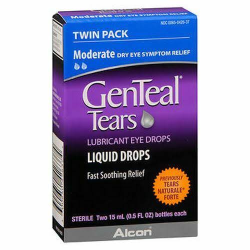 GenTeal Tears Lubricant Moderate Eye Drops - 1oz