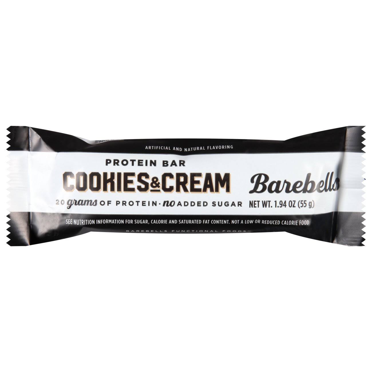 Barebells Protein Bar, Cookies & Cream - 1.94 oz