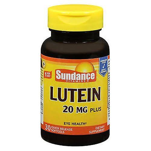 Sundance Lutein Plus Zeaxanthan Dietary Supplement - 20mg, 30ct