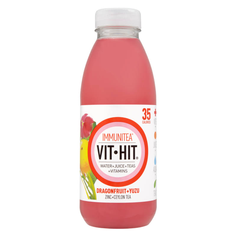 Vit Hit Immunitea Drink - Dragon Fruit, 500ml