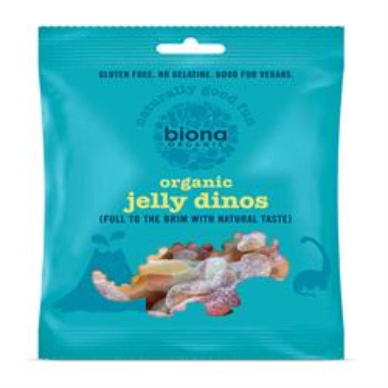 Biona Organic Jelly - Dinos, 75g