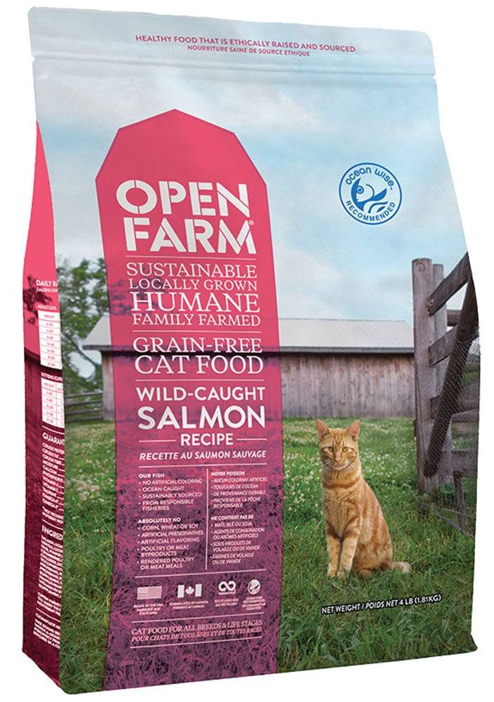 Open Farm Wild Salmon Cat Food 4 lb
