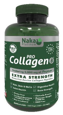 Naka Pro Collagen Bovine 2000mg 120 Capsules