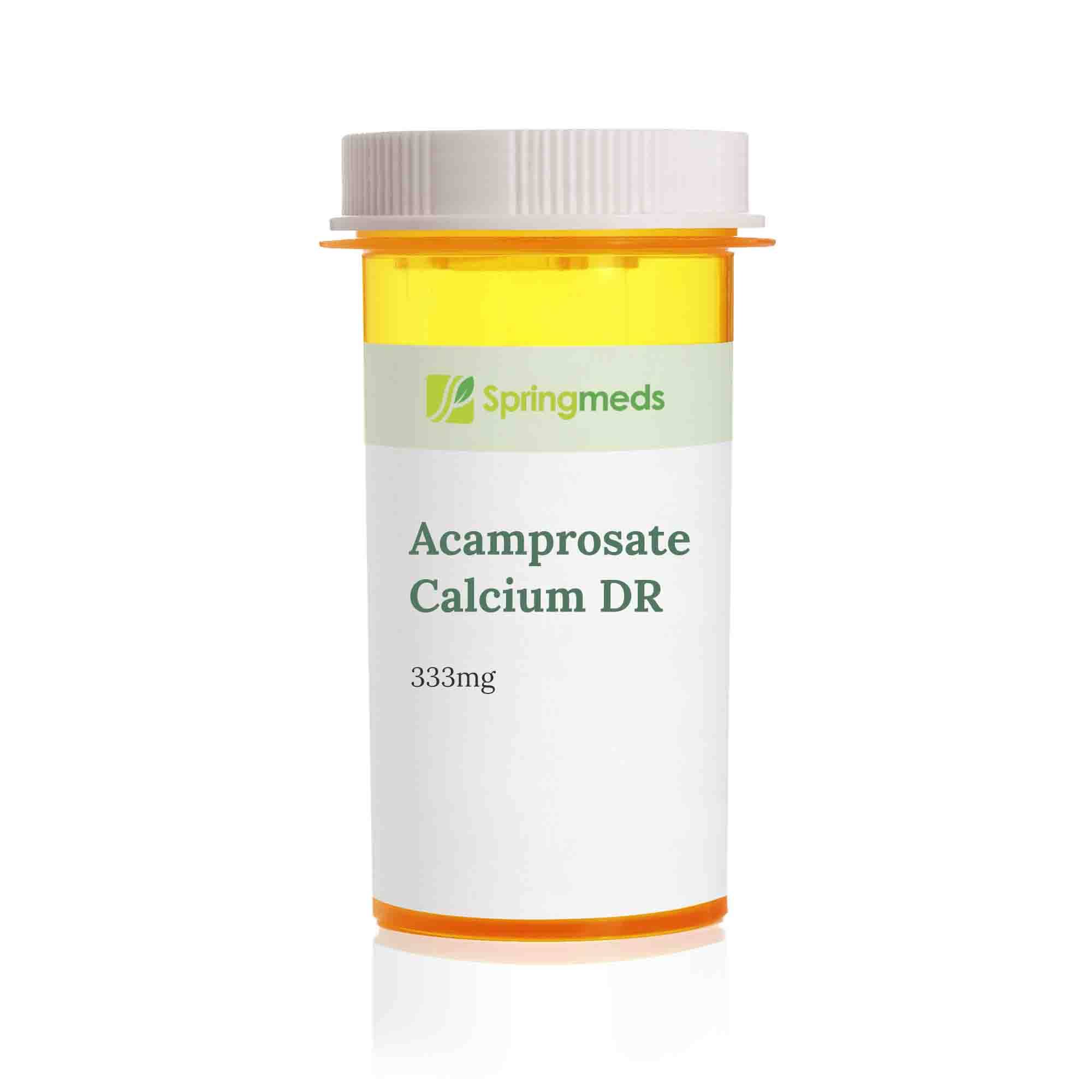 Acamprosate Calcium (generic Campral) 333mg Tablet (30-180 Tablets)