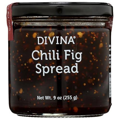 Divina Spread Chili Fig, Case of 12 x 9 oz