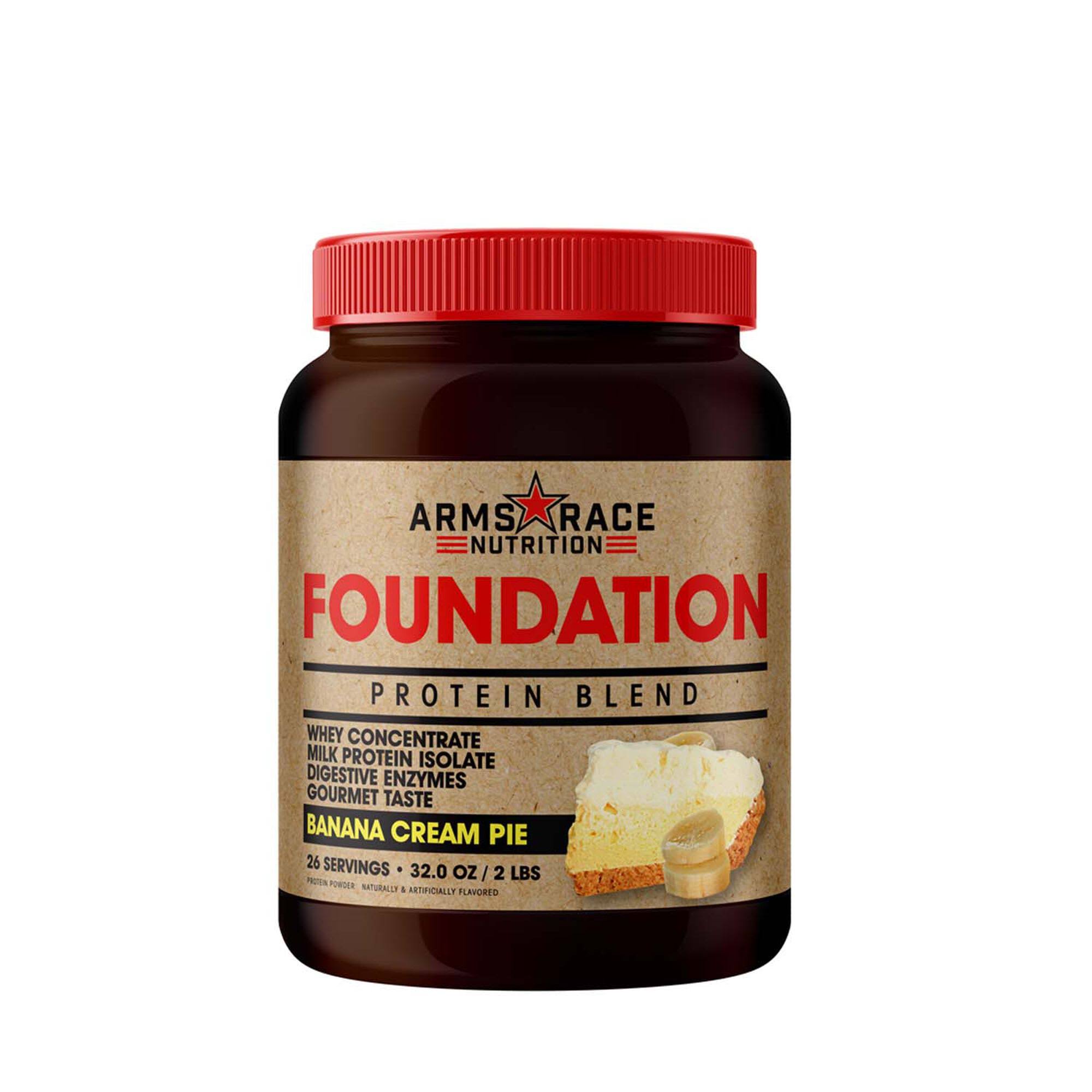 Arms Race Nutrition Foundation Protein Blend - Banana Cream Pie - 26 Servings