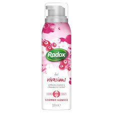 Radox Feel Vivacious Shower Mousse 200ml