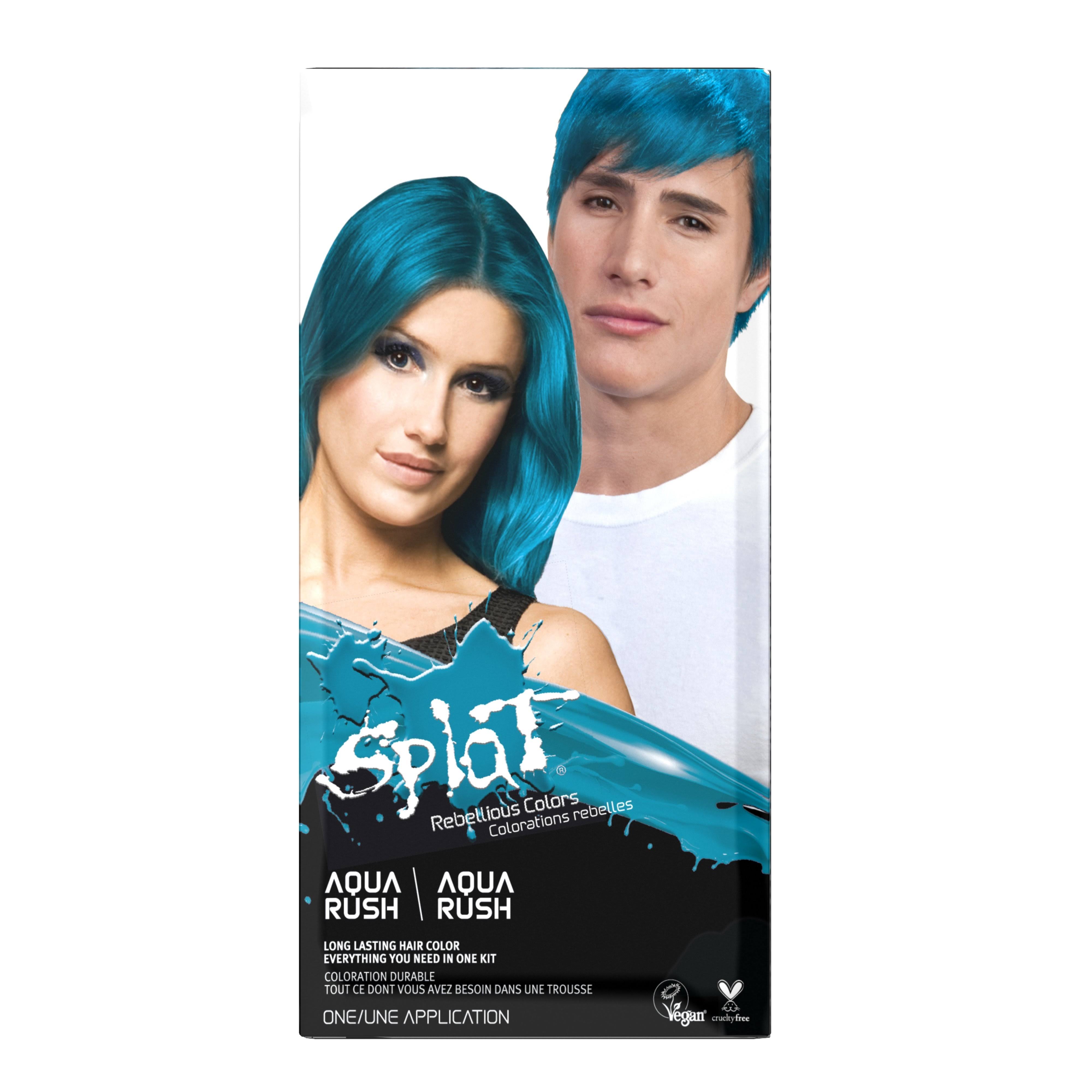 Splat Aqua Rush Complete Hair Colour Kit