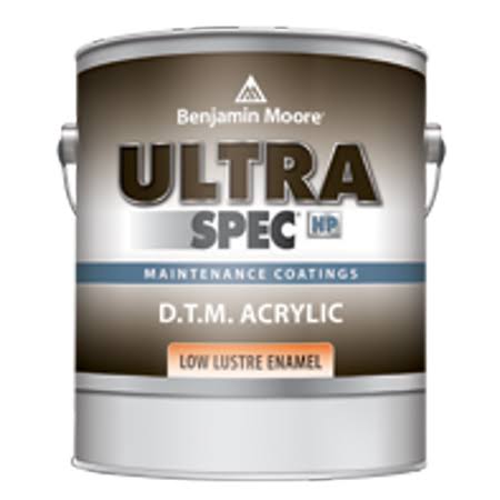 Benjamin Moore Ultra Spec HP D.T.M. Acrylic Low Lustre Low Lustre (HP25) Quart / Safety White
