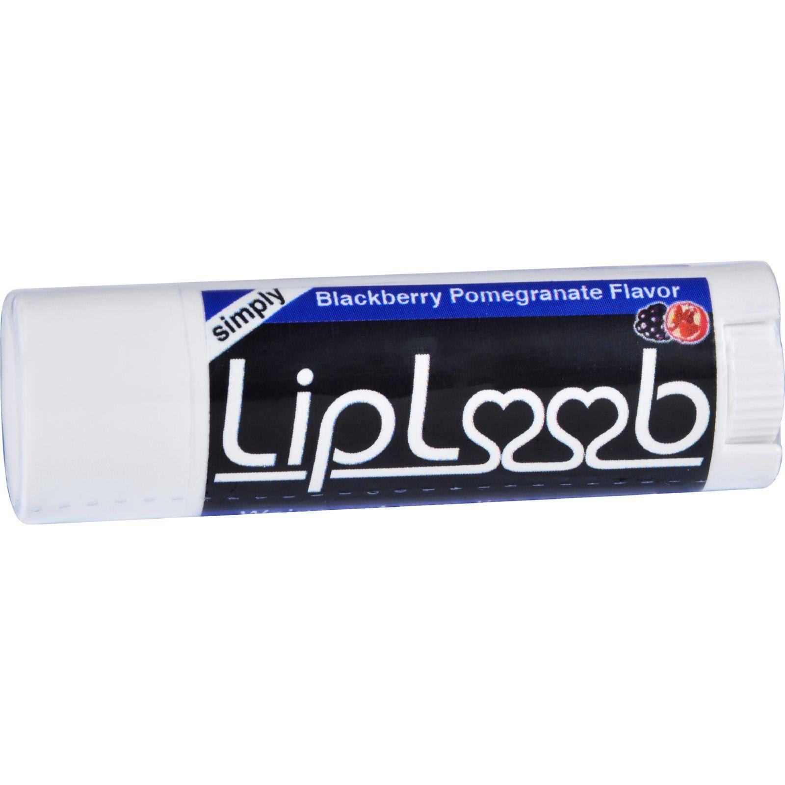 Liploob Natural Gluten Free Lip Balm - Blackberry Pomegranate, 0.15oz