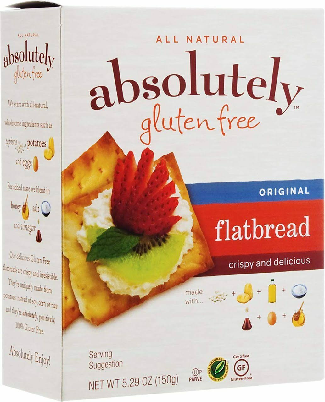Absolutely Gluten Free Flatbread, Original - 5.29 oz box