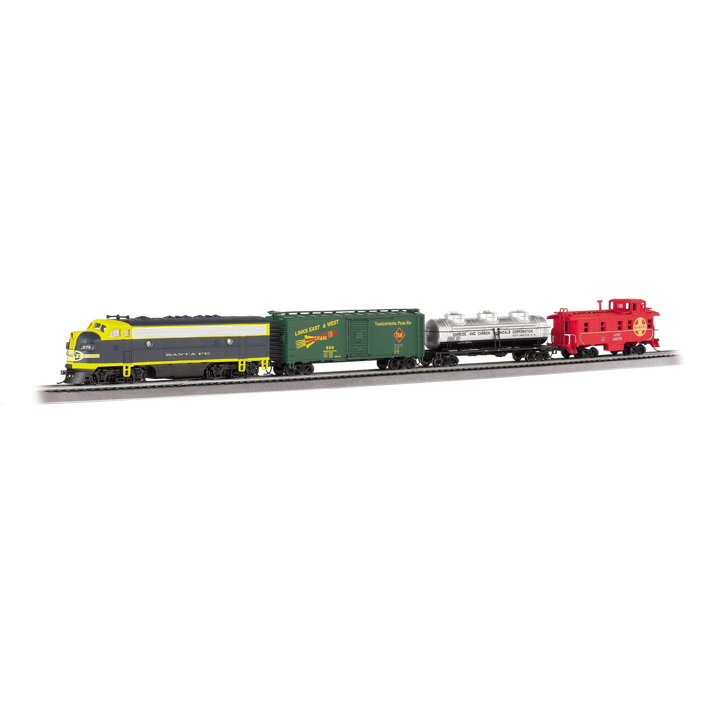 Bachmann Trains Thunder Chief Ready-to-Run Electric Train Toy Set - with Sound Value Equipped Locomotive, HO Scale