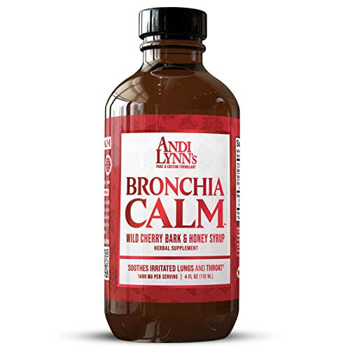 Andi Lynn's Bronchia Calm Wild Cherry Bark Syrup - 4 Ounces - Jandi's Natural Market & Organic Cafe - Delivered by Mercato