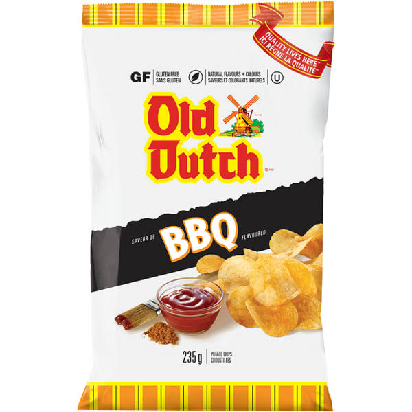 Old Dutch Bbq Potato Chips