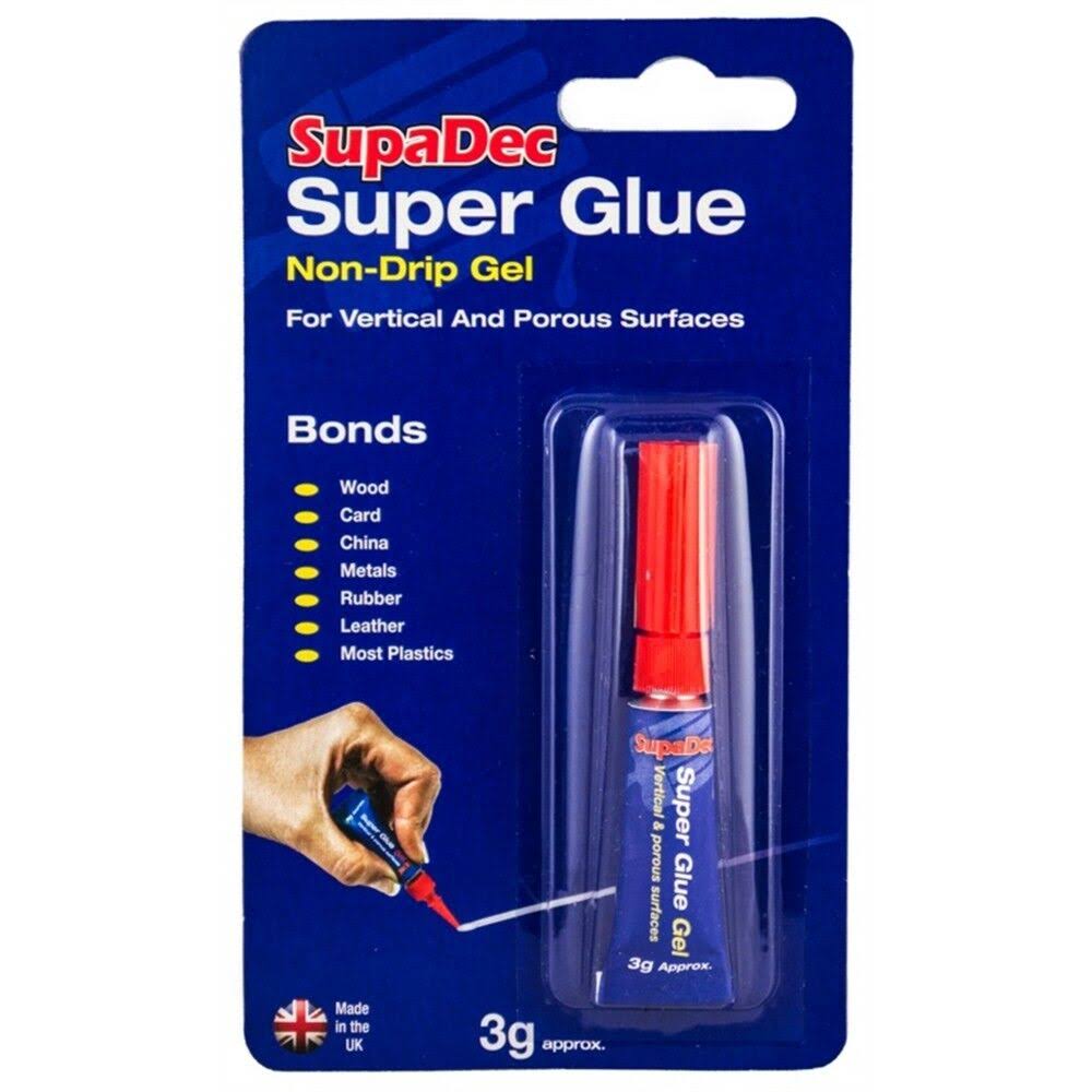 Supadec Super Glue Gel - 3g