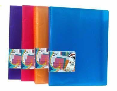Supreme Display Book - A4, 20 Pocket, Assorted Colours