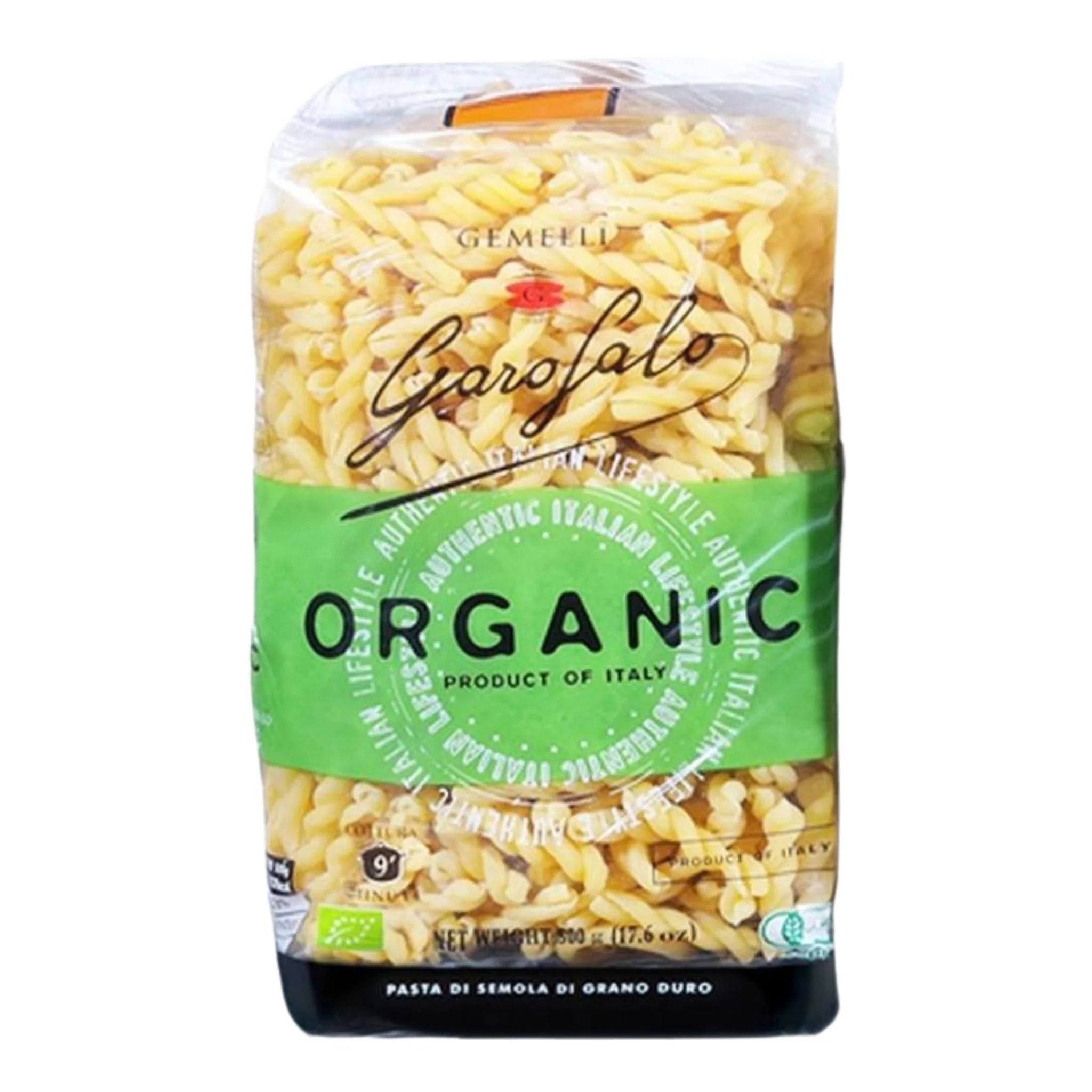 Garo Falo Organic 100% Wheat Pasta - Gemelli, 500g