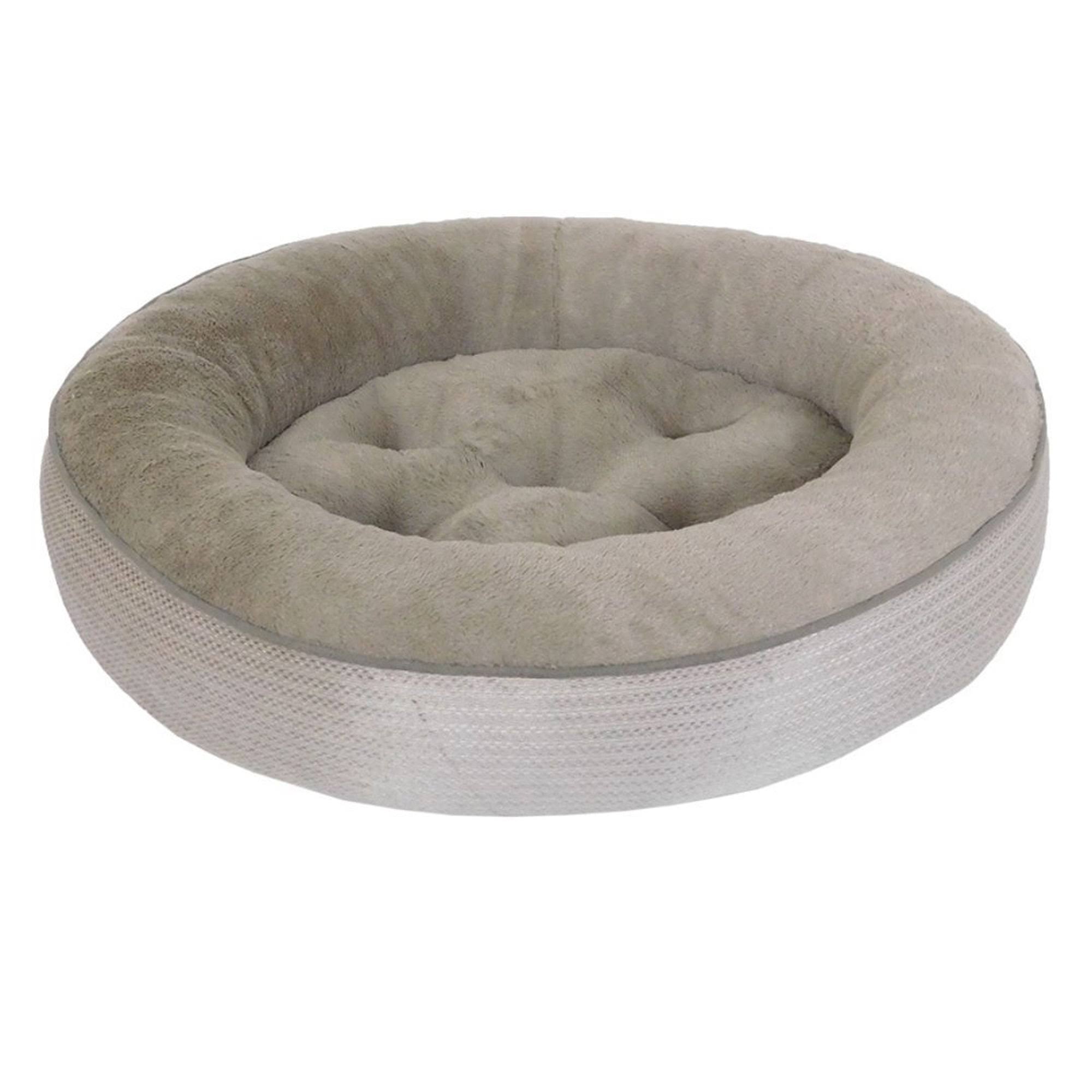 Arlee Pet Products Duncan Dunkin Dog Bed Gravel Grey 36X27X7 inch
