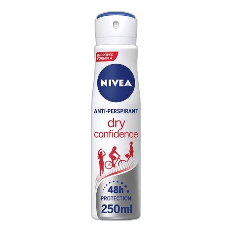 Nivea Dry Confidence Anti-perspirant Deodorant Spray - 250ml